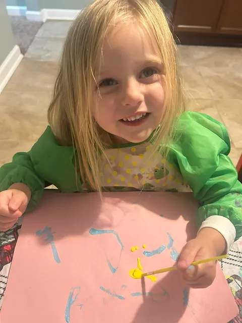 Learning activity at daycare