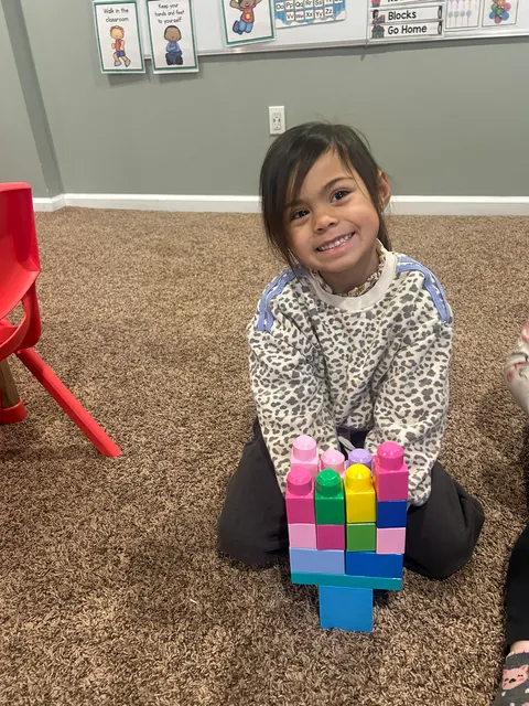 Creative play at daycare